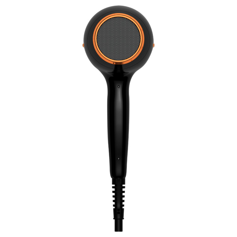 Эргономичная ручка Электрический сушилка для волос с шумоподавляющим дизайном и большим металлическим воздухозаборником